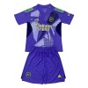 Officiële Voetbalshirt + Korte Broek Doelman Arsenal 2024-25 Purper - Kids